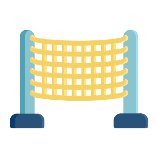 Net sports and competition beach volleyball net icon Net sports and competition beach volleyball net icon