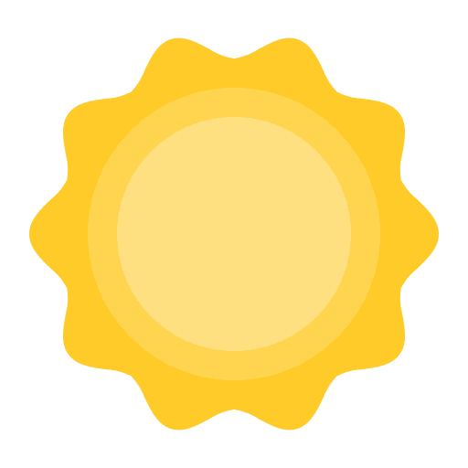 Sun sun weather summertime icon