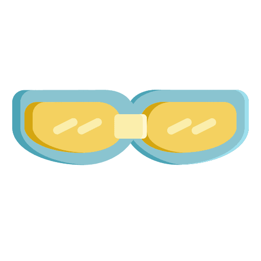 Swimming glasses summer holiday dive icon Swimming glasses summer holiday dive icon