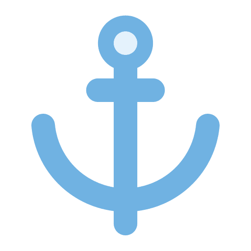 Anchor sea transportation sail icon Anchor sea transportation sail icon