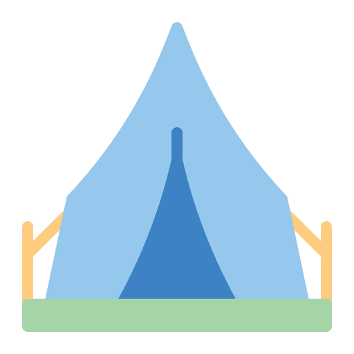 Tent holidays vacation adventure icon Tent holidays vacation adventure icon