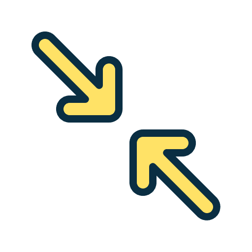 Minimize minimize arrows direction icon Minimize minimize arrows direction icon