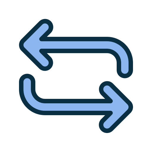 Repeat multimedia option repeat orientation icon Repeat multimedia option repeat orientation icon