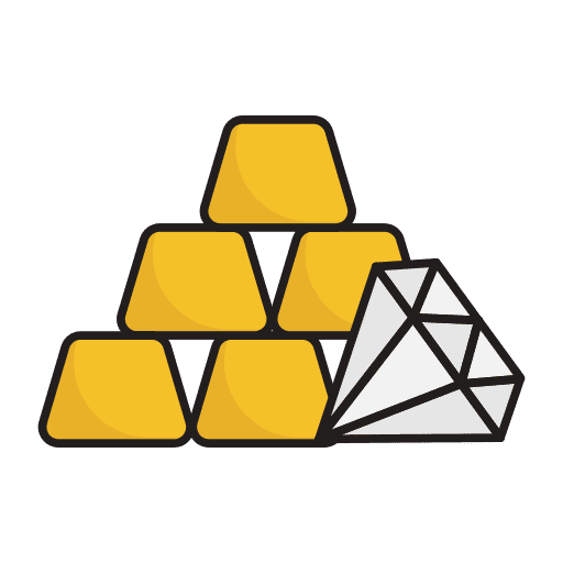 Gold gold golden wealth icon