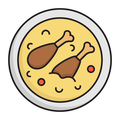 Rice healthy food rice arabian icon