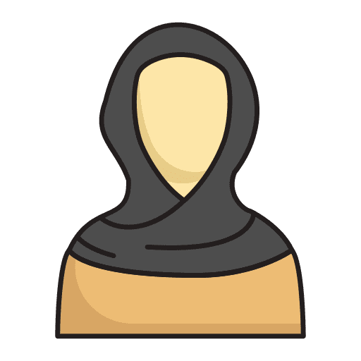 Arabian arabian woman avatar icon Arabian arabian woman avatar icon