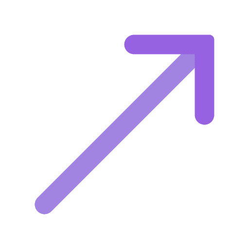 Diagonal directional sign diagonal arrow ui icon