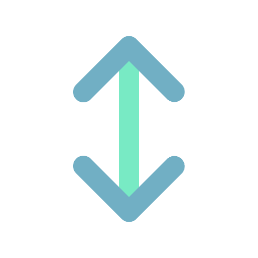 Horizontal screen opposite arrows icon Horizontal screen opposite arrows icon