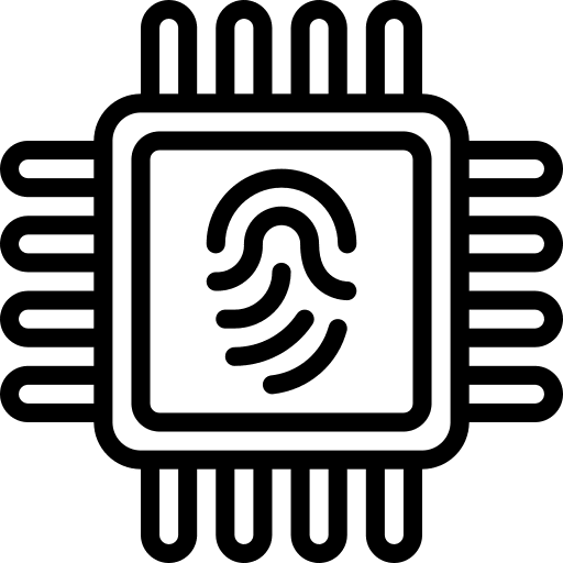 Cpu security cpu processing icon Cpu security cpu processing icon