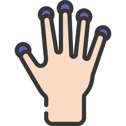 Fingerprint scan unlock security fingers icon Fingerprint scan unlock security fingers icon