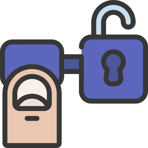 Unlocking slides screen unlocking icon Unlocking slides screen unlocking icon