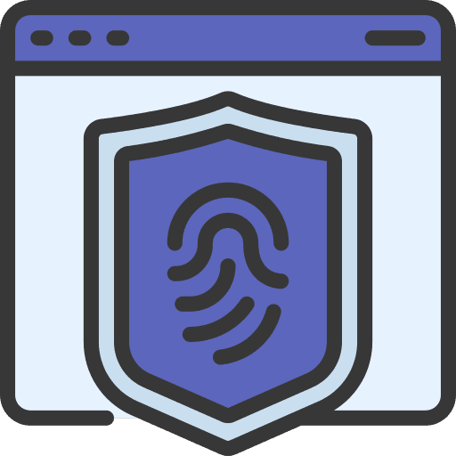Web security security website tick icon Web security security website tick icon
