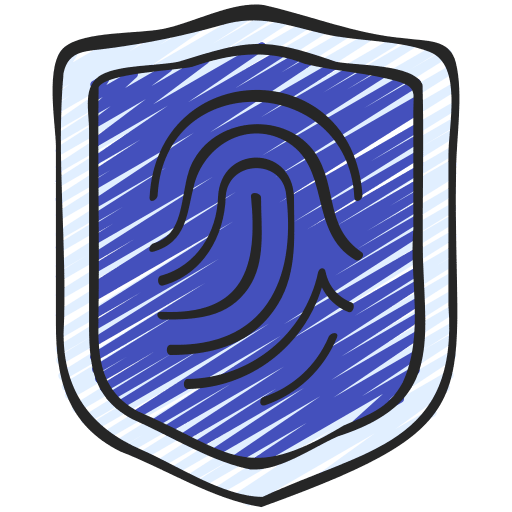 Thumb fingerprint thumb fingerprint biometric identification fingerprint scan icon Thumb fingerprint thumb fingerprint biometric identification fingerprint scan icon