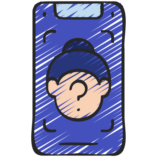 Face id security facial recognition face scanner icon Face id security facial recognition face scanner icon
