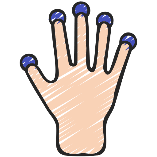 Fingerprint scan gestures fingerprint scanning hand icon Fingerprint scan gestures fingerprint scanning hand icon