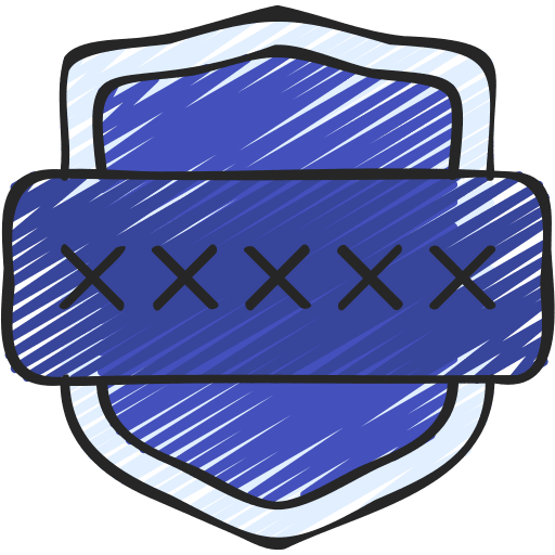 Password code shield spyware lock icon Password code shield spyware lock icon