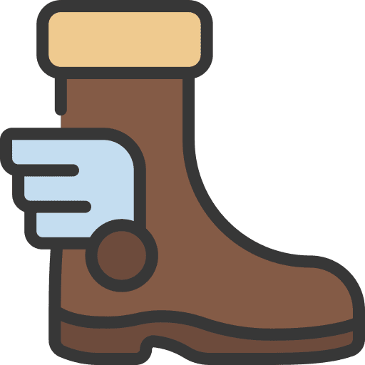 Boot footwear gaming clothes icon