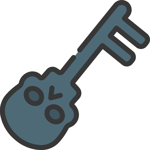 Key gaming bandit old icon