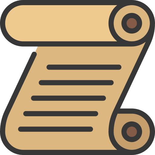 Scroll scroll parchment old scroll icon
