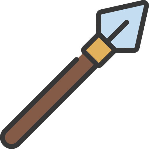 Spear gaming weapons video game icon