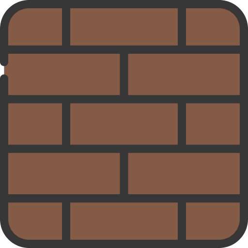 Bricks game play video game icon