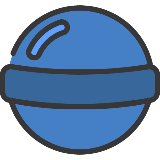 Candy toffee dessert food icon