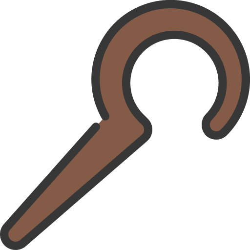 Staff staff sceptre magic icon