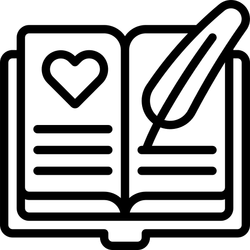 Poetry literature study knowledge icon