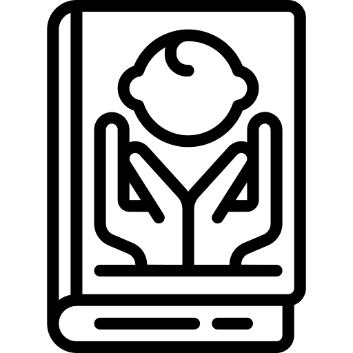 Childhood education childhood stories icon