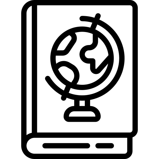 Geography geography book world icon