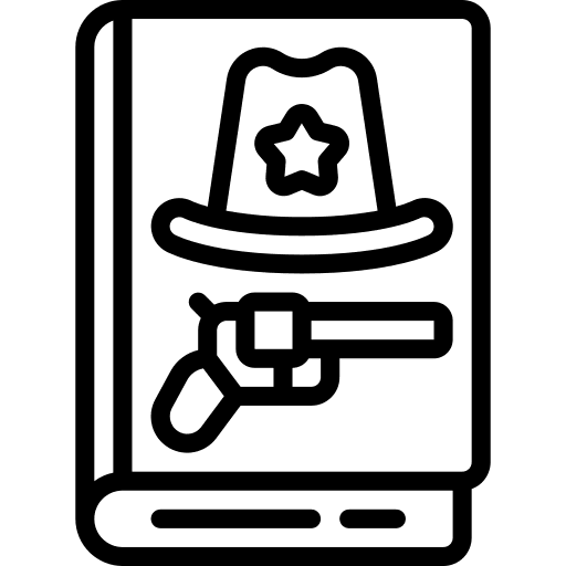 Western write novel education icon