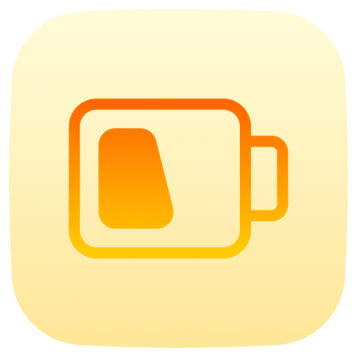 Half battery interface half battery battery level icon Half battery interface half battery battery level icon