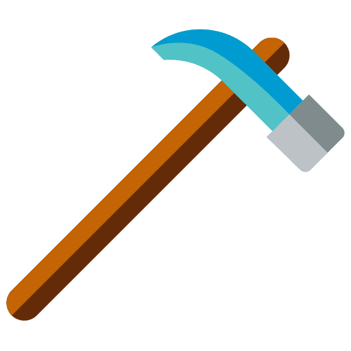 Hammer equipment labour day labor day icon