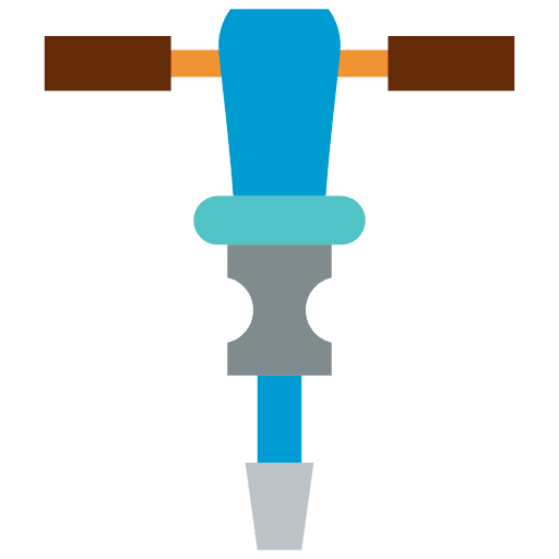 Jackhammer repair jackhammer machine icon Jackhammer repair jackhammer machine icon