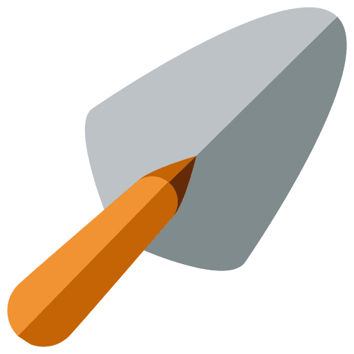 Trowel home repair build construction and tools icon