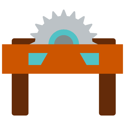 Circular saw industry saw machine sawmill icon Circular saw industry saw machine sawmill icon