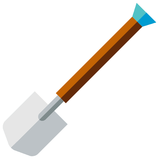 Shovel shovel dig construction and tools icon Shovel shovel dig construction and tools icon
