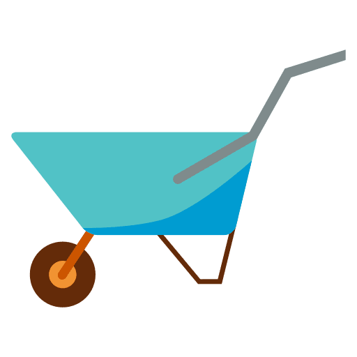 Wheelbarrow transport construction and tools wheelbarrow icon Wheelbarrow transport construction and tools wheelbarrow icon