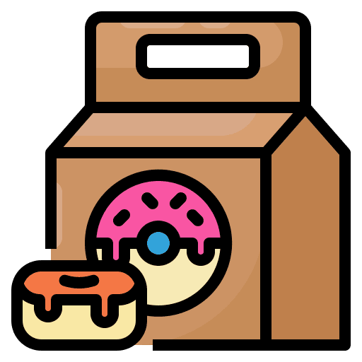 Donut donut doughnut food and restaurant icon Donut donut doughnut food and restaurant icon