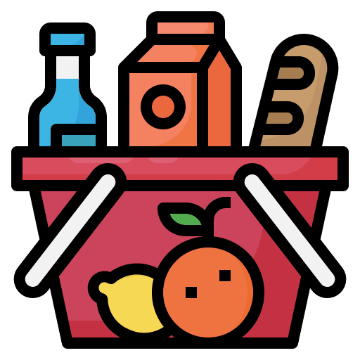 Grocery food food and restaurant store icon Grocery food food and restaurant store icon