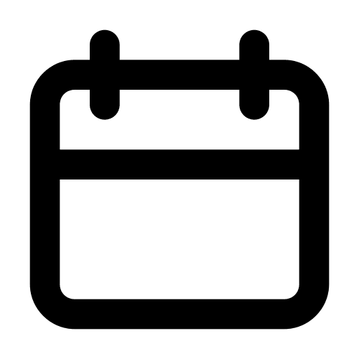 Calendar interface administration schedule icon