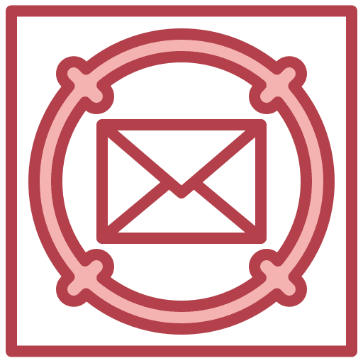 Mail shipping and delivery tracking location icon Mail shipping and delivery tracking location icon