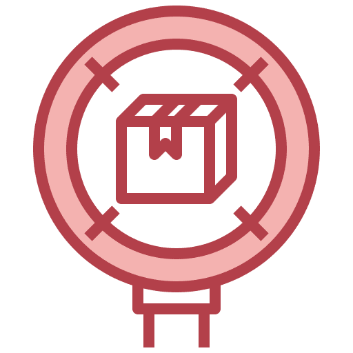 Package search packaging shipping icon Package search packaging shipping icon