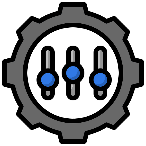 Control management adjust control icon