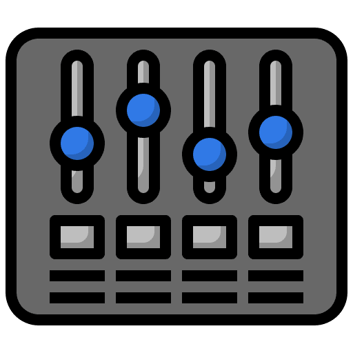 Dashboard adjust business and finance levels icon