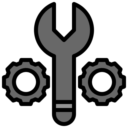 Setting electronics configuration wrench icon