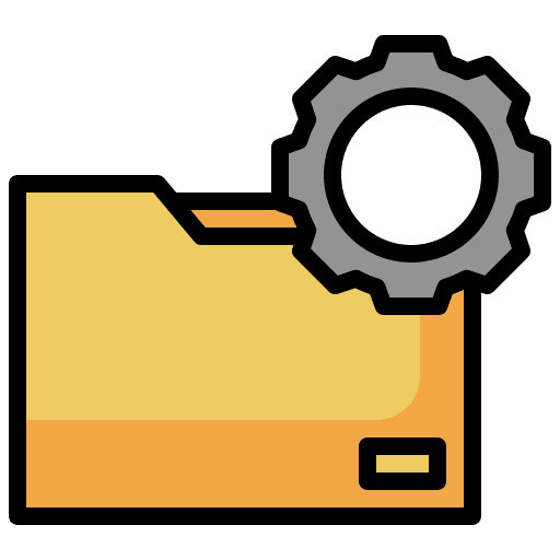 Folders files and folders folders configuration icon Folders files and folders folders configuration icon