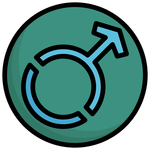 Mars symbol male man icon Mars symbol male man icon