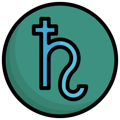 Saturn esoteric astrology horoscope icon Saturn esoteric astrology horoscope icon