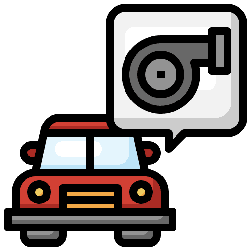 Turbo vehicle car journey icon Turbo vehicle car journey icon